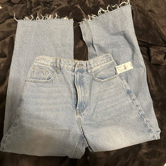 PacSun Cropped Wide Leg Jeans - Picture 4 of 6